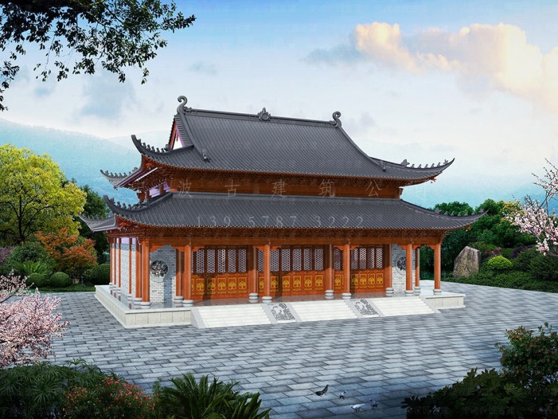 洪湖古建公司，用匠心勾勒，寺院設(shè)計(jì)施工詩(shī)意畫(huà)卷